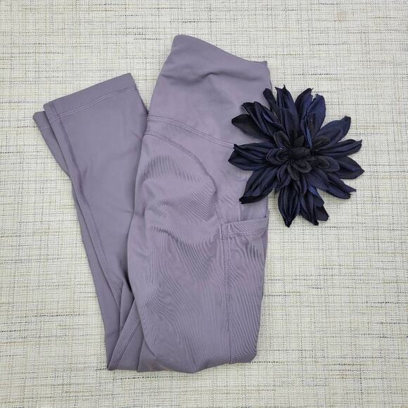 Yogalicious Lux High Waist Side Pocket 7/8 Ankle Leggings Extra Small - Picture 4 of 5